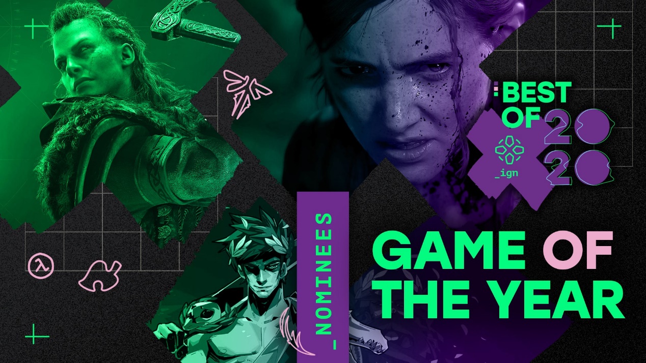 IGN公布年度游戏提名，《赛博朋克2077》入围多个奖项