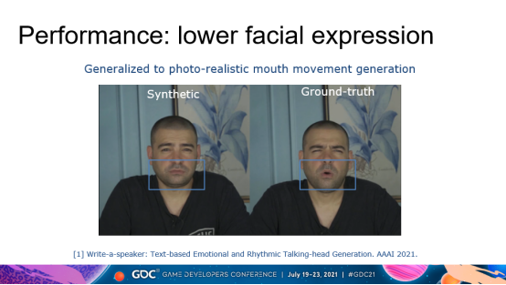 网易伏羲GDC分享：语音驱动表情动画合成