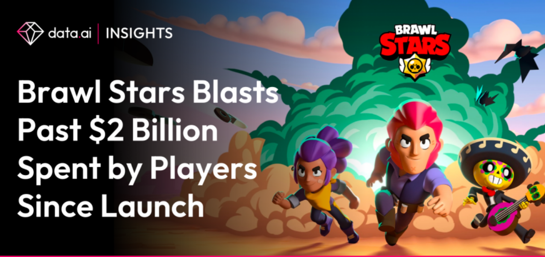 《荒野乱斗》累计收入破20亿美元，成为Supercell第四款达到这一成就的产品